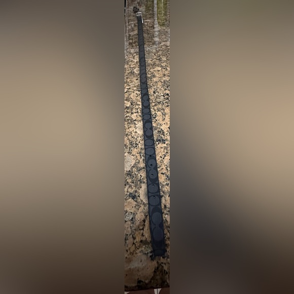 NWT Coach reversible black belt with nickel buckle 42” - Picture 9 of 9